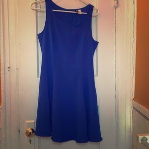 Cute blue cocktail dress
